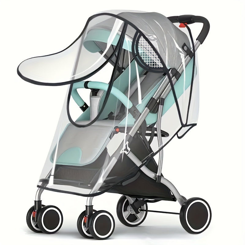 Thumbnail: Universal Baby Stroller Weather Shield, Rain and Wind Cover, Waterproof, Dustpro