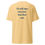 Thumbnail: Yellow T-shirt back saying: He will wipe every tear from their eyes.