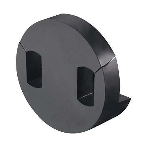 Thumbnail: Canomo 1 Pack Tourte Style Cello Mute Round Two Hole Mute, Black
