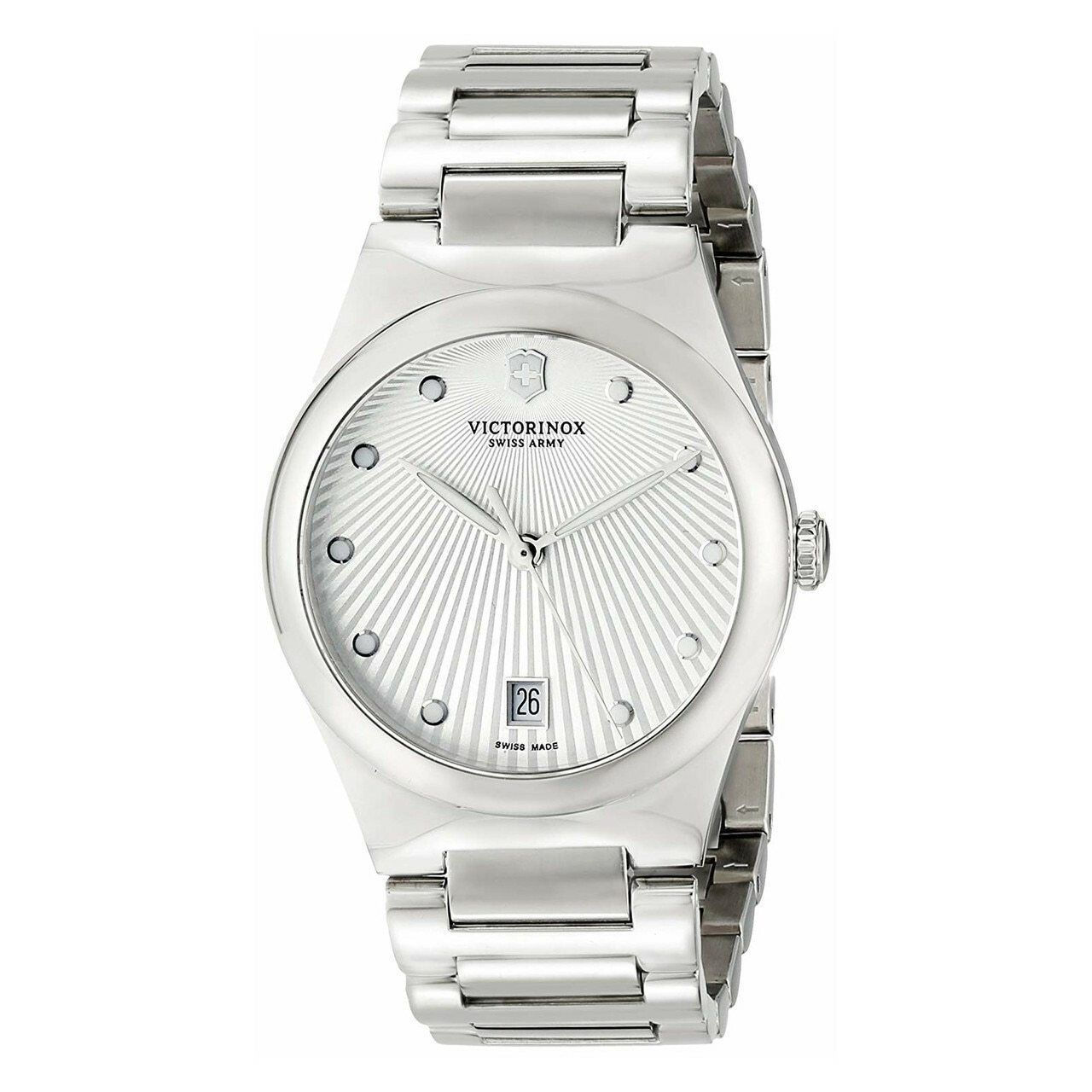 Victorinox Swiss Army 241630 Victoria Silver Dial Stainless Steel Women's Quartz