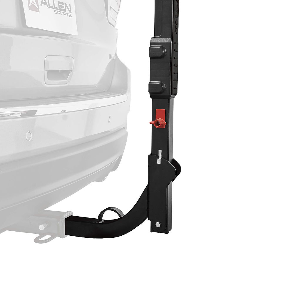 Thumbnail: Allen Sports Premier Hitch Mounted 5-Bike Carrier, Model S555 , Black