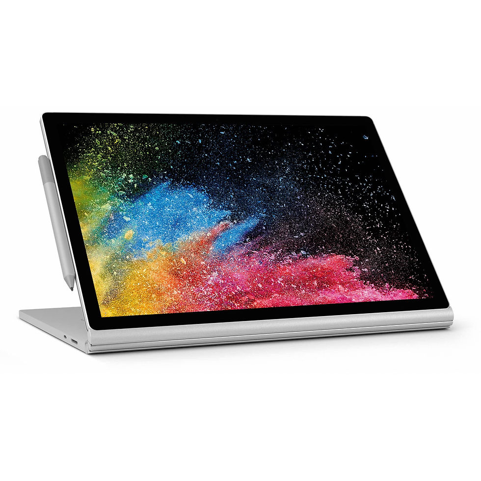 Thumbnail: Microsoft Surface Book 2, 128GB, 13.5", Windows 10 Pro, Core i5, 8GB RAM -Silver