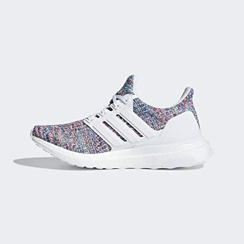 Thumbnail: adidas Unisex-Child Ultraboost, White/White/Blue, 5