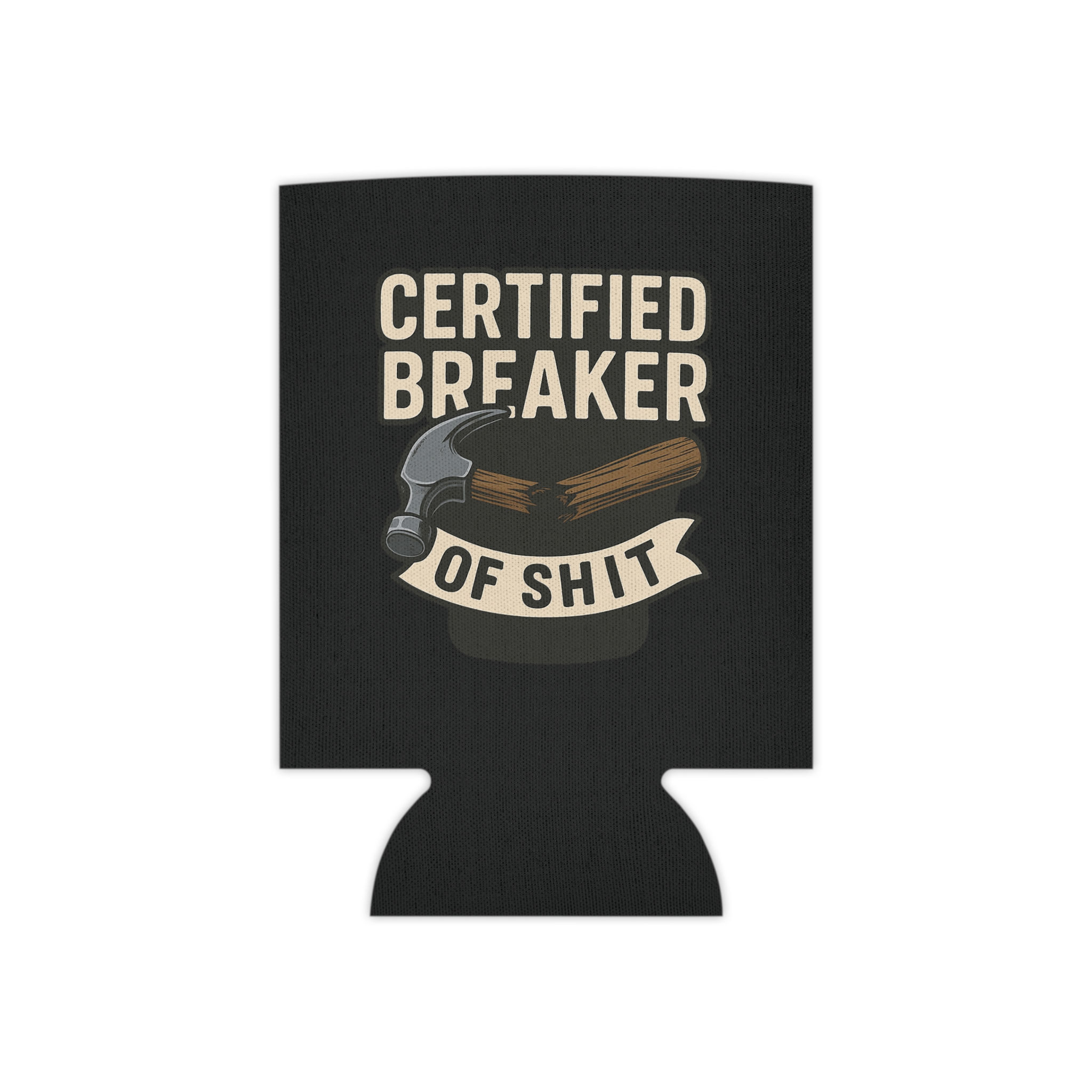 Funny Blue Collar Can Cooler - Tactical Drink Holder, Outdoor Gear, Gift for Him