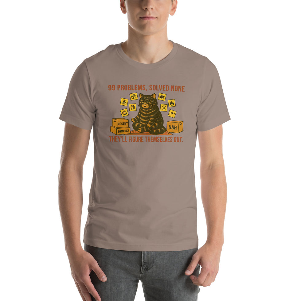 Thumbnail: 99 Problems, None Solved Unisex t-shirt