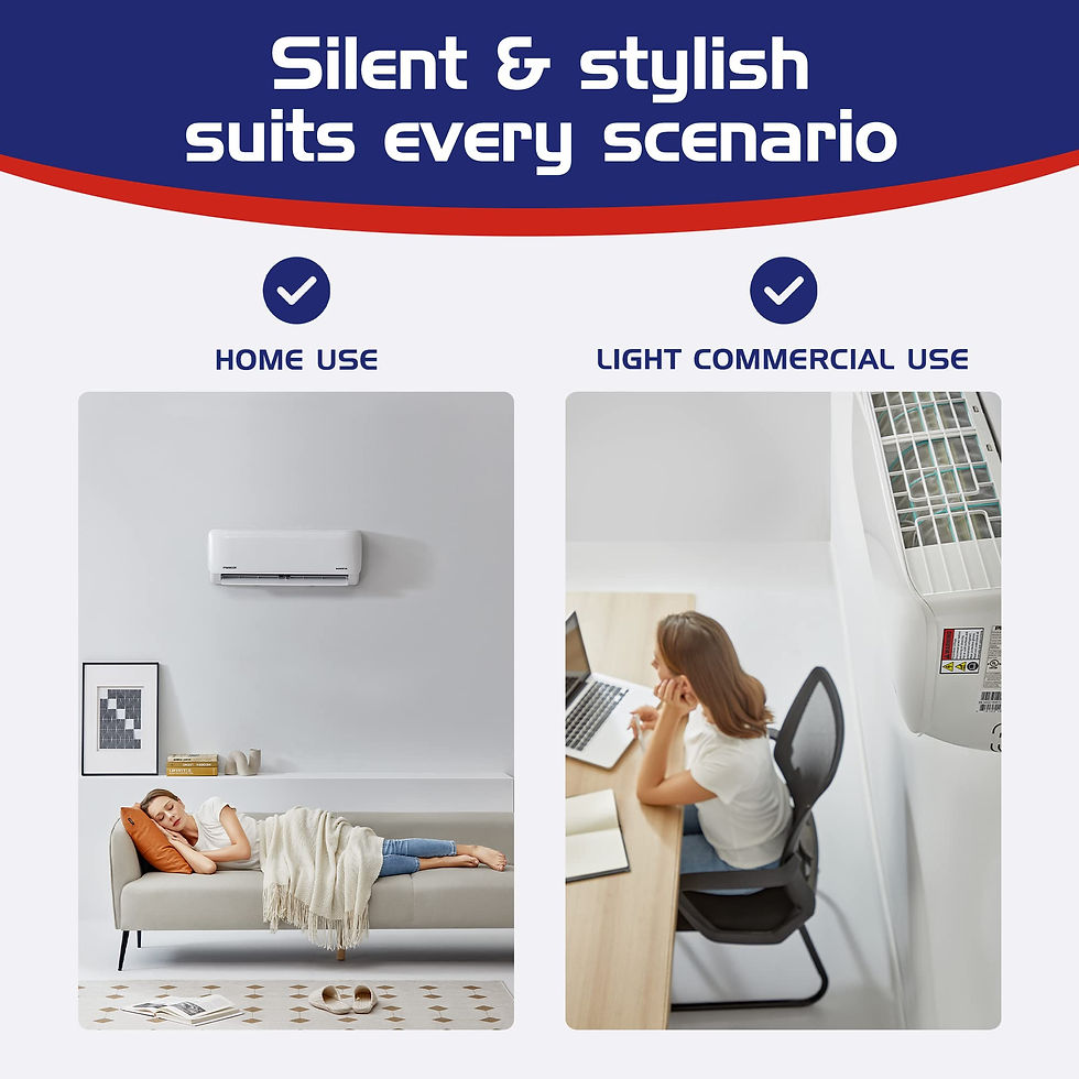Thumbnail: Pioneer Air Conditioner WYS030G-20 Wall Mount Ductless Inverter+ Mini Split H...