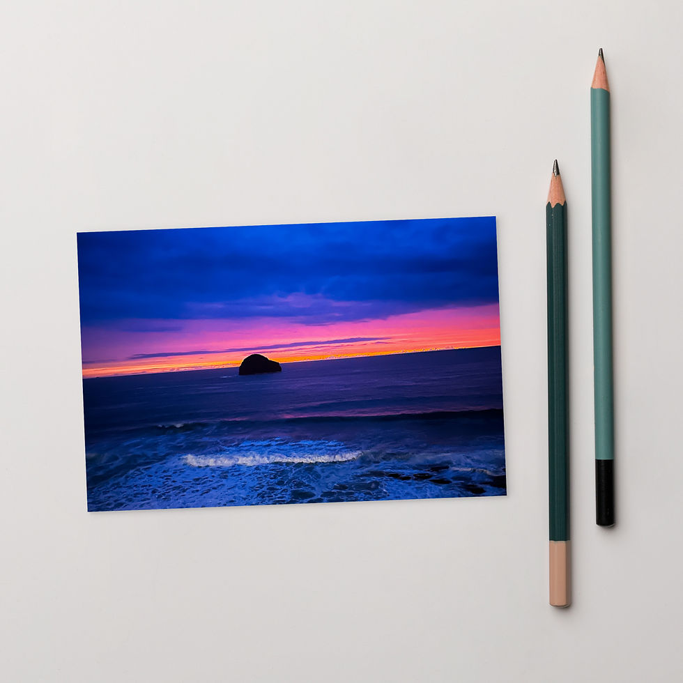 Thumbnail: Trebarwith Sky Postcard