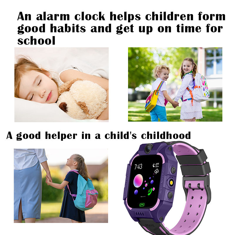 Thumbnail: Children's Smart Watch Girl Boy-Smart Watch Children's Watch Age 4-12 Years Old,