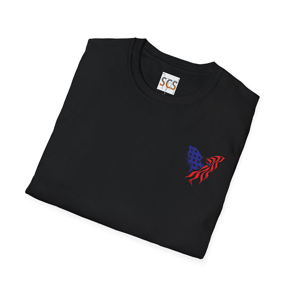 Thumbnail: Patriotic Eagle T-Shirt – Unisex Softstyle Tee