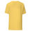 Thumbnail: Plain yellow t-shirt back view, Christ Sacrificed His Life for All. 3FoldLoveCo