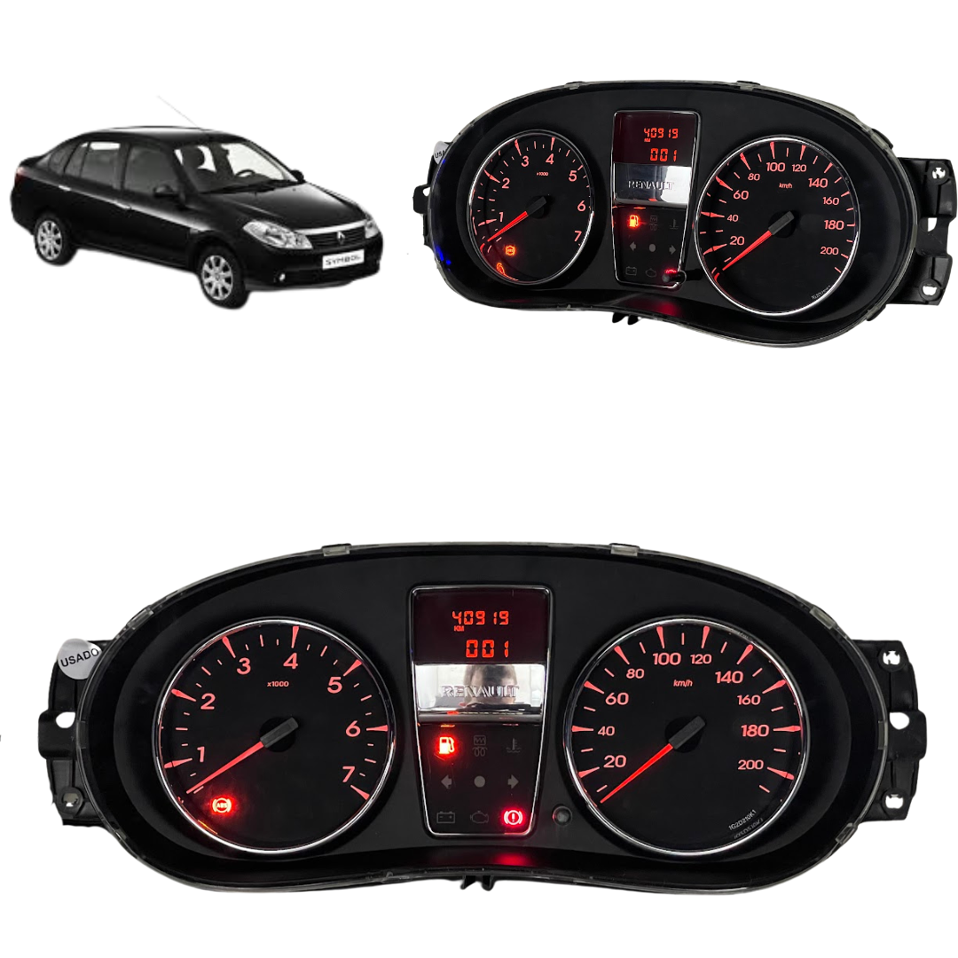 Painel Instrumentos Renault Symbol 1.6 16v 12-13 248104116R
