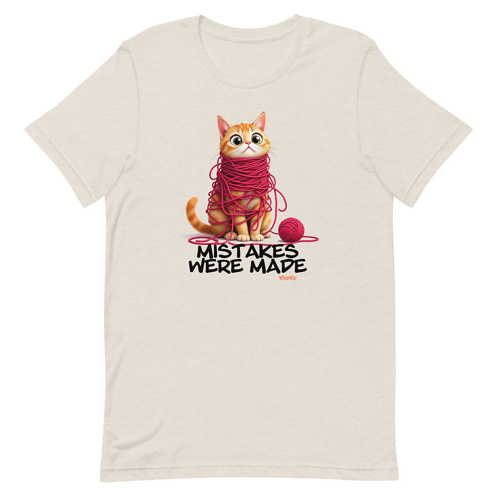Thumbnail: Mistakes Were Made - WhimWiz Unisex t-shirt