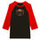Thumbnail: Metal Multiverse | Unisex 3/4 sleeve Raglan T-shirt