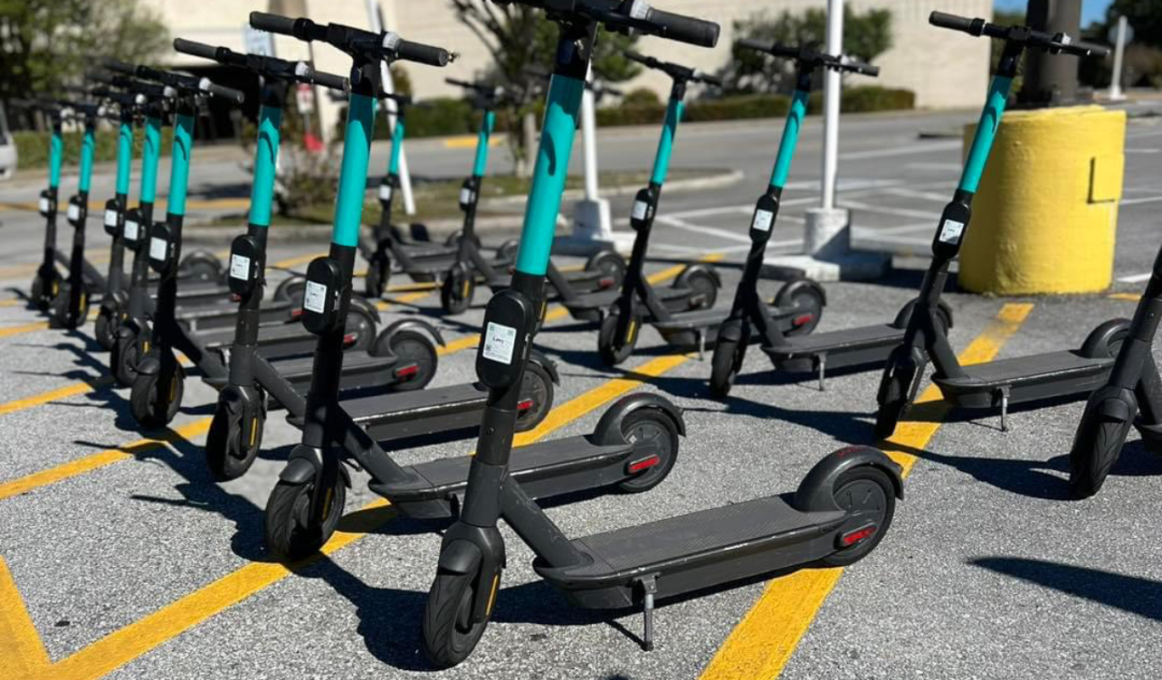 Electric scooter rentals are available on the Levy Electric app in Jacksonville, NC starting at $25.2 per hour.  No reservation needed!