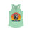 Thumbnail: Pitbull Mom tank top with a dog graphic, orange background, and floral accents.