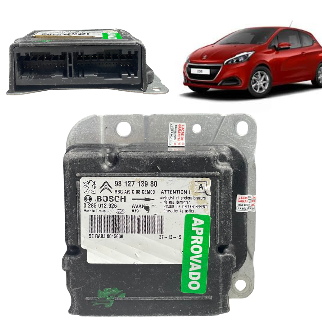 Módulo Colisão Peugeot 208 2006-2018 9812713980 0285012926