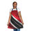 Thumbnail: Kitchen apron featuring the Trinidad and Tobago flag design with vibrant red, black, and white colors and multi-color adjusta