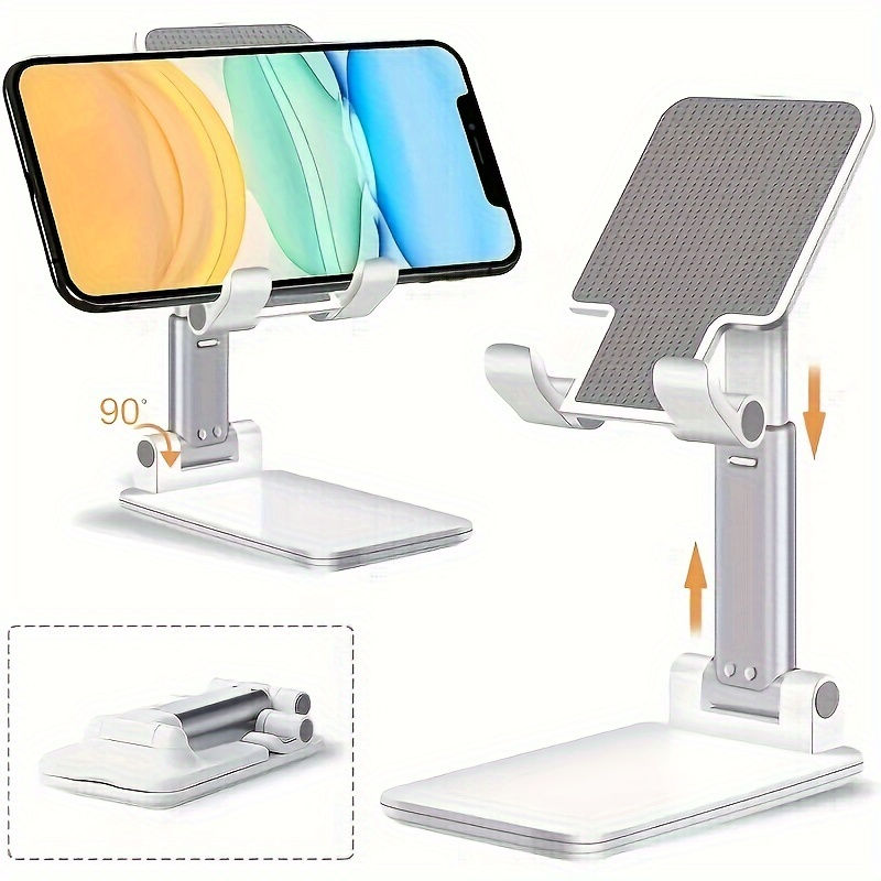 Thumbnail: Universal Adjustable Desktop Tablet Holder - Desk Mobile Phone Stand for iPhone,