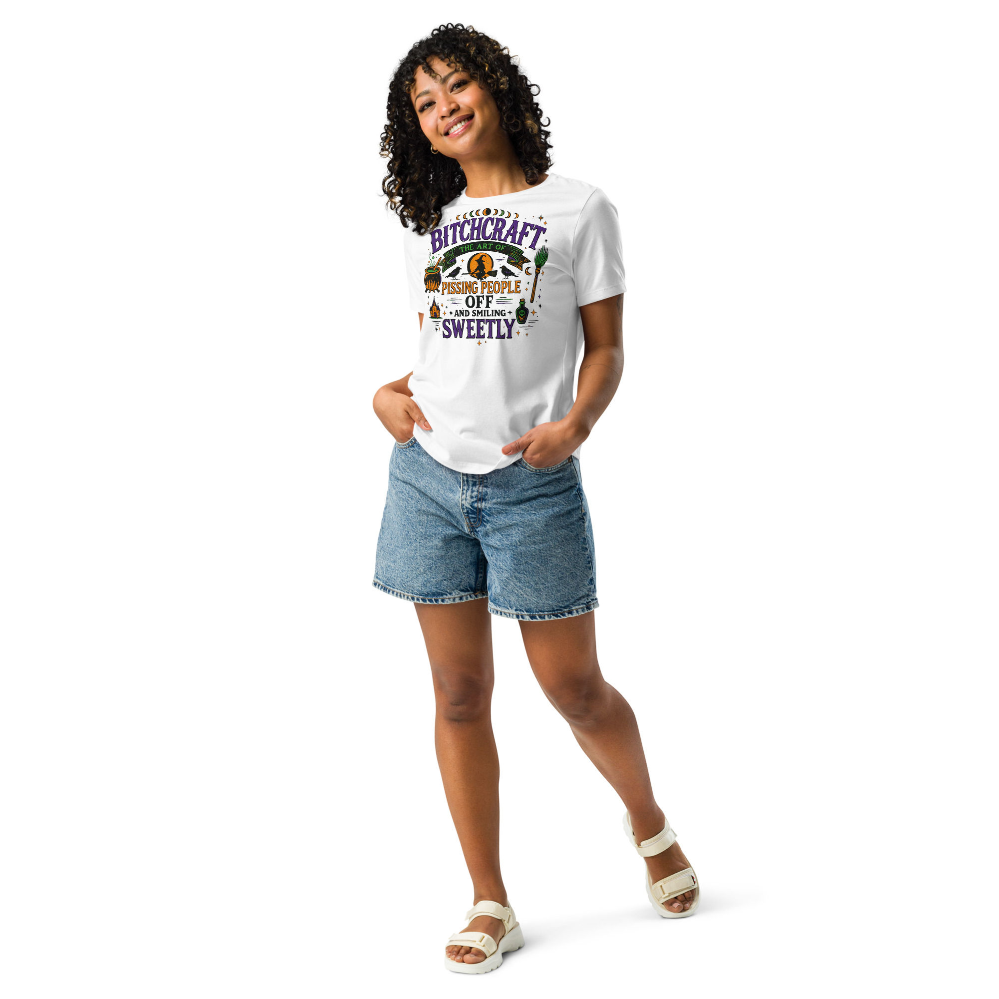 Womens loose fit Bitchcraft T-Shirt