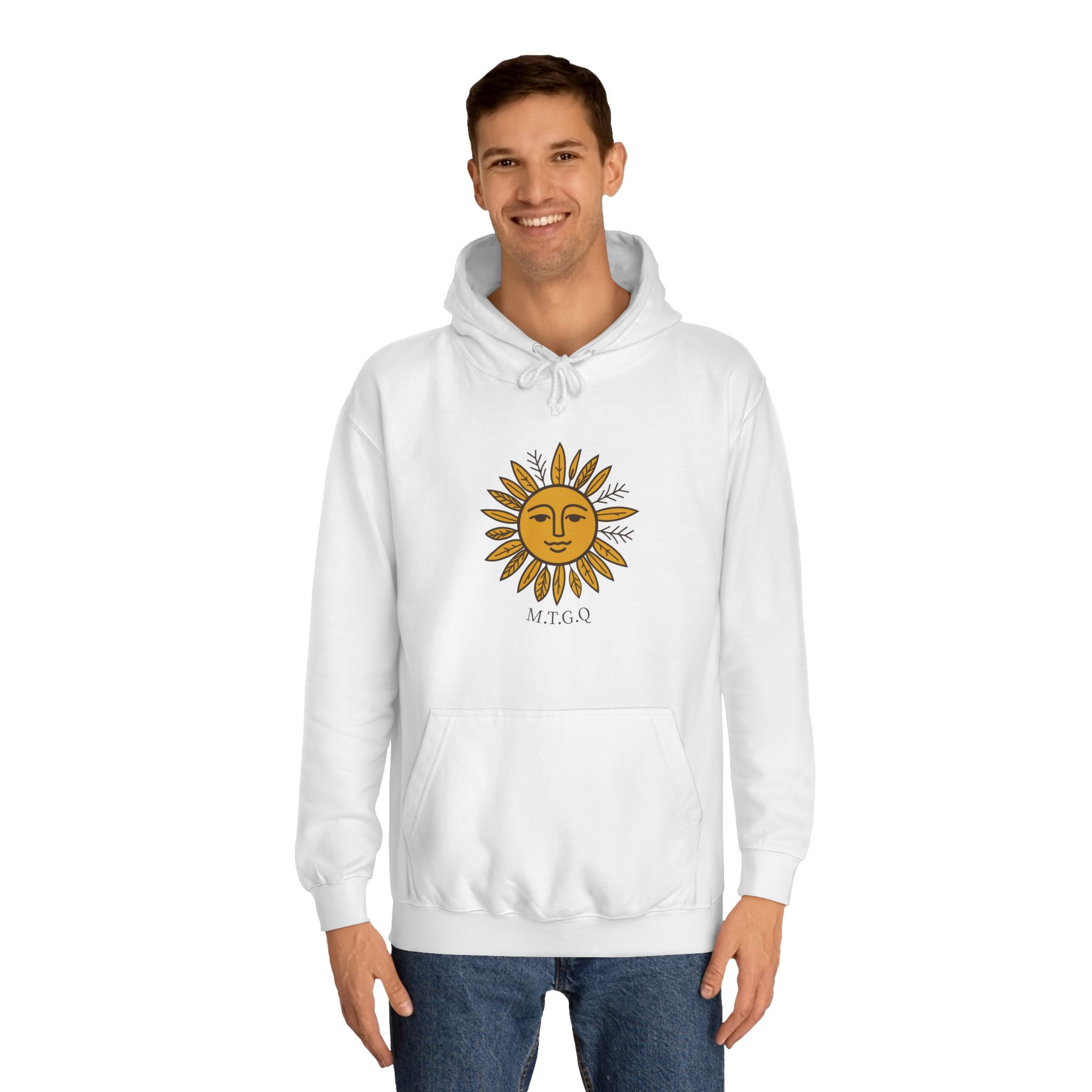 Hoodie unisexe – Logo Soleil de la Fondation Madre Tierra