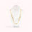 Miniatura: Magnum Figaro Chain 14k Gold Italy - GC0522