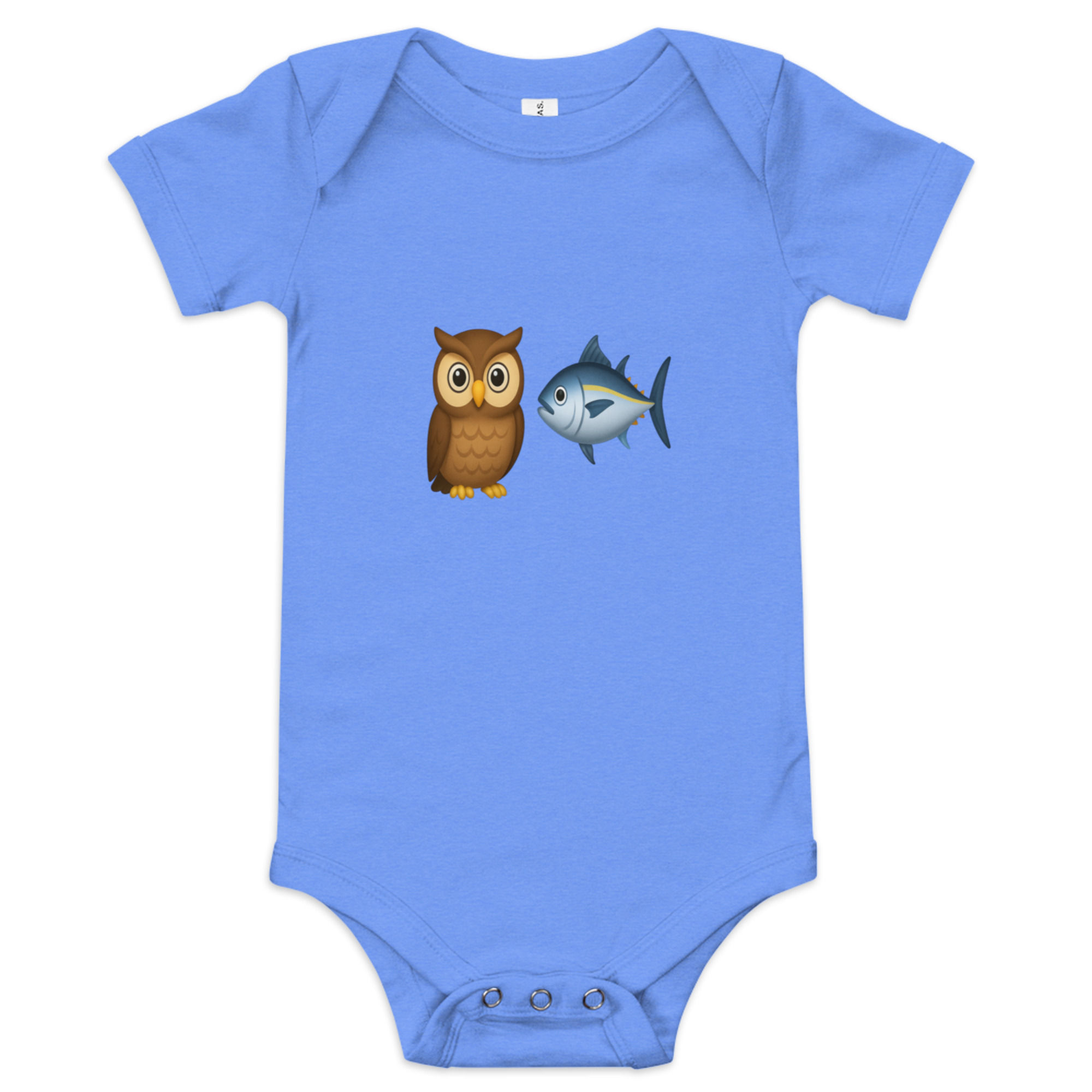 Owl Tuna Jr. - Baby short sleeve one piece