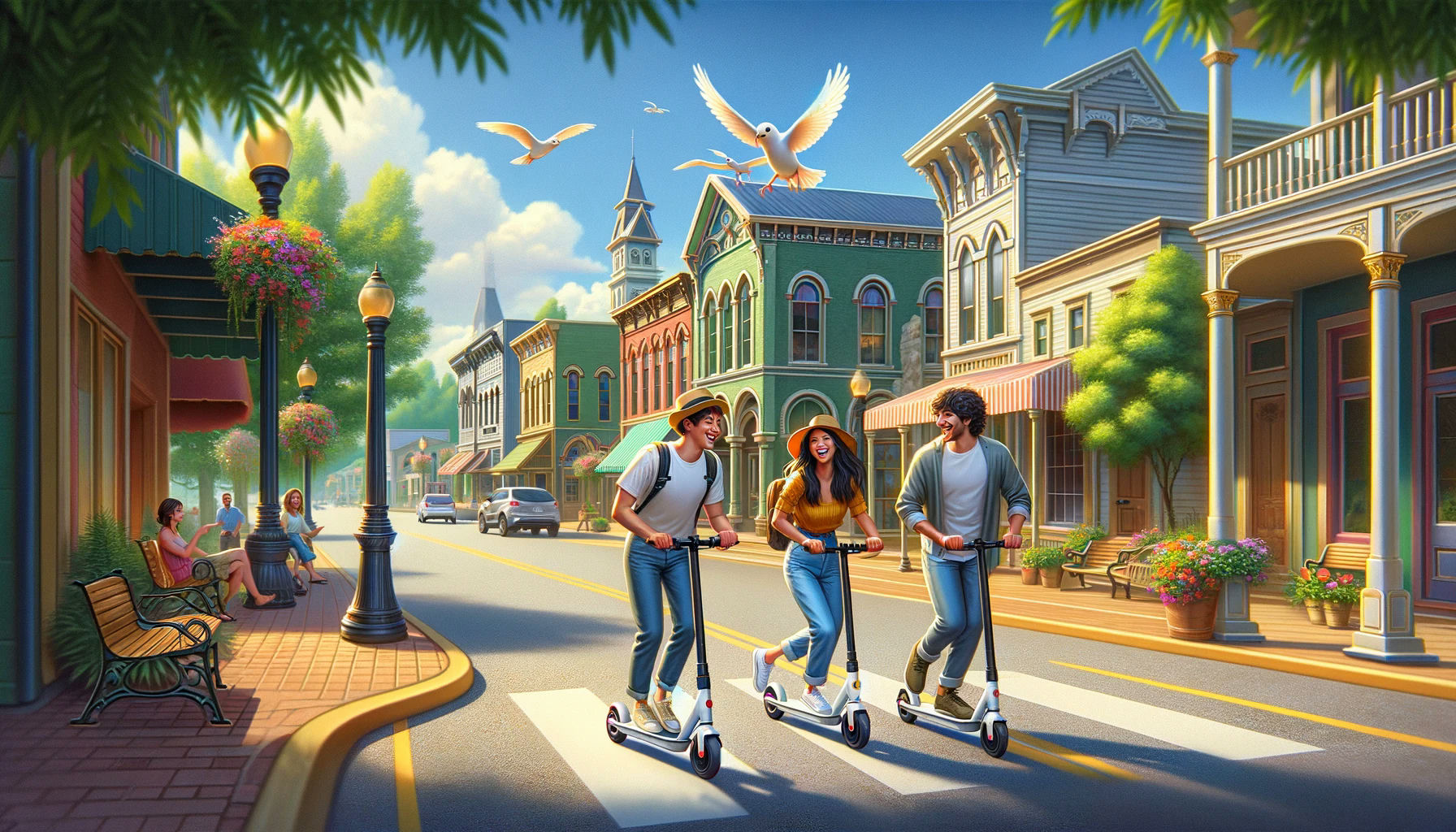 Electric scooter rentals are available on the Levy Electric app in Mineral City, Ohio starting at $15 per hour.  No reservation needed