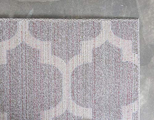 Thumbnail: Unique Loom Trellis Collection Modern Morroccan Inspired with Lattice Design ...