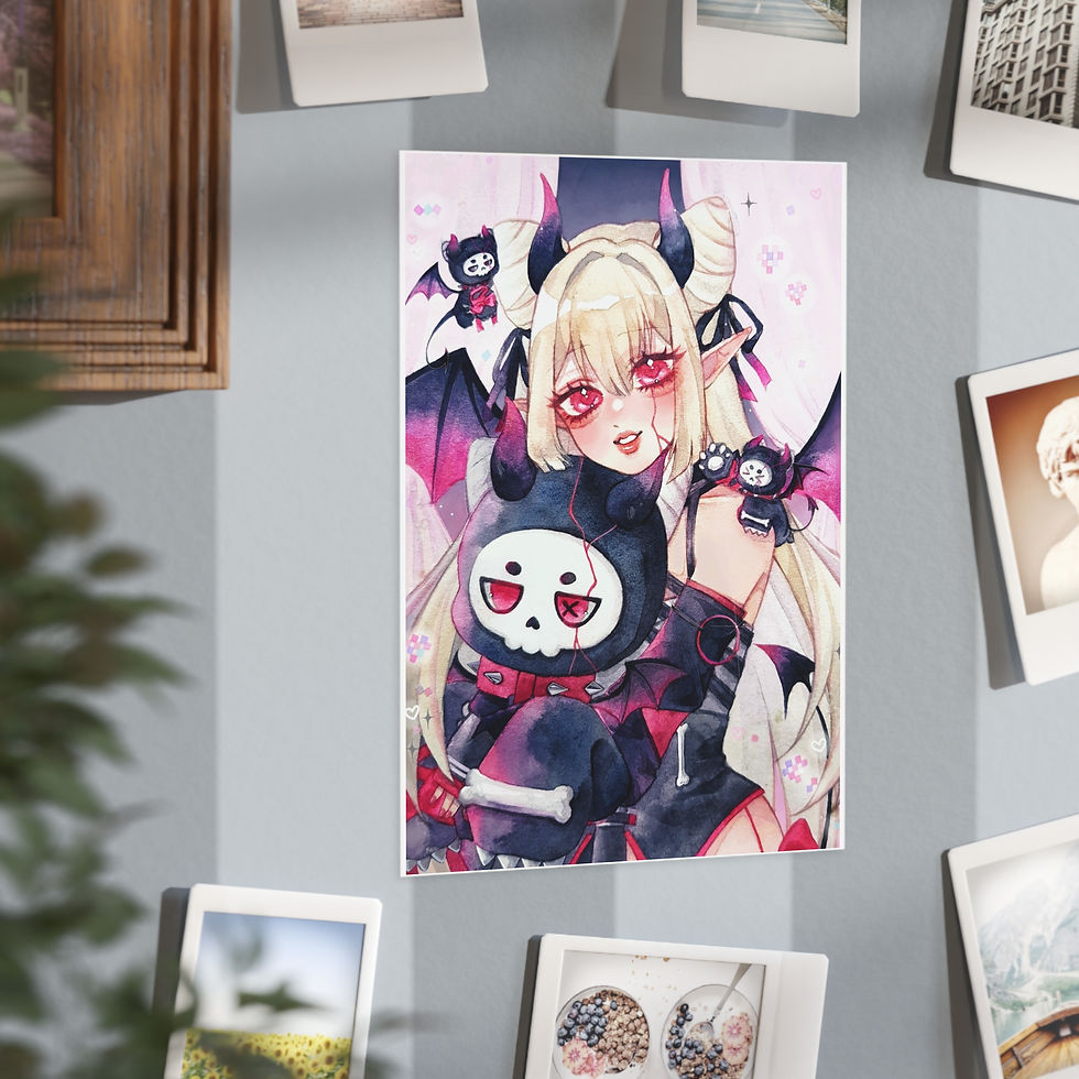 Thumbnail: Watercolor Mini Prints (Glossy/Matte)