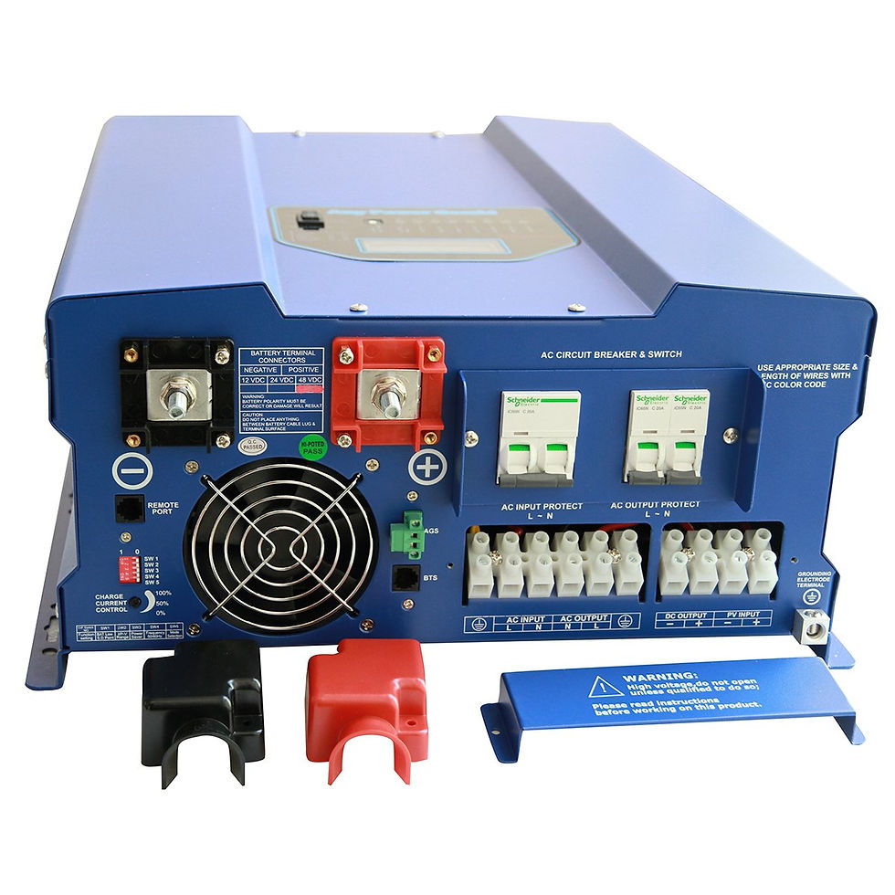 Thumbnail: GTPOWER 3000W Peak 9000W Pure Sine Wave Power Inverter, Low Frequency Inverte...