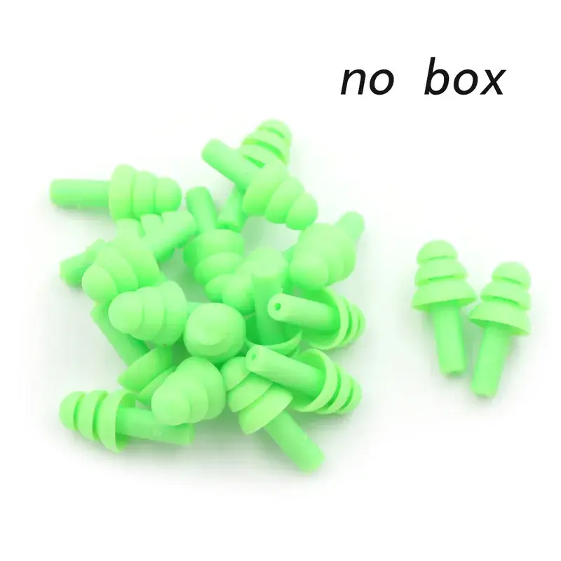 Thumbnail: 20PCs ear plugs sound insulation waterproof silicone ear protection earplugs ant