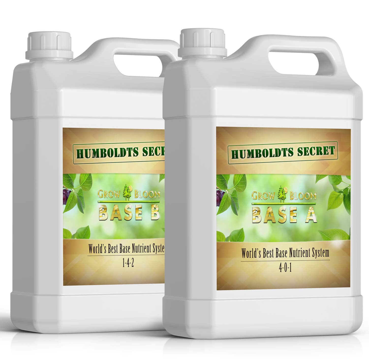 Humboldts Secret Base A & B Liquid Hydroponic Fertilizer | Complete Hydroponi...