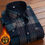 Thumbnail: Formal Shirt For Men 2020 Long Sleeve Fleece Warm Plaid Oversized Plaid Collar S