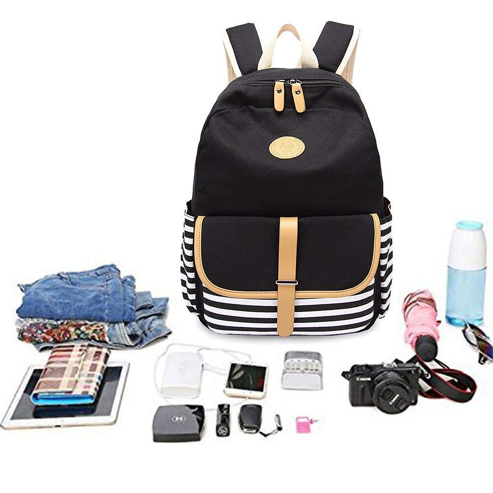 Thumbnail: Kuvictewl Airback Vacpack Vacuum Backpack for Travel (Black)