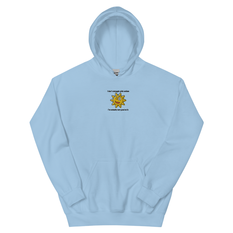 Thumbnail: I don't struggle with autism - Unisex Hoodie