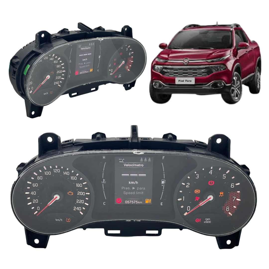 Painel Instrumentos Fiat Toro 1.8 52129598 2019 Original