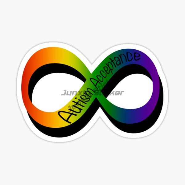 Thumbnail: Autism Awareness Care Autism Color Jigsaw Creative Sticker for Decorate Car Van 