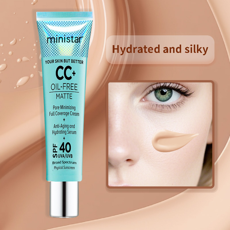 CC cream moisturizing foundation make-up concealer whitening oil control waterpr