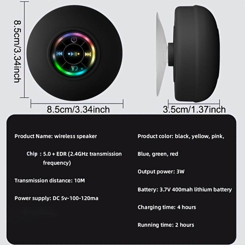 Thumbnail: [Popular Choice, Speaker] Portable Wireless Speaker | USB Rechargeable, 2-Hour P