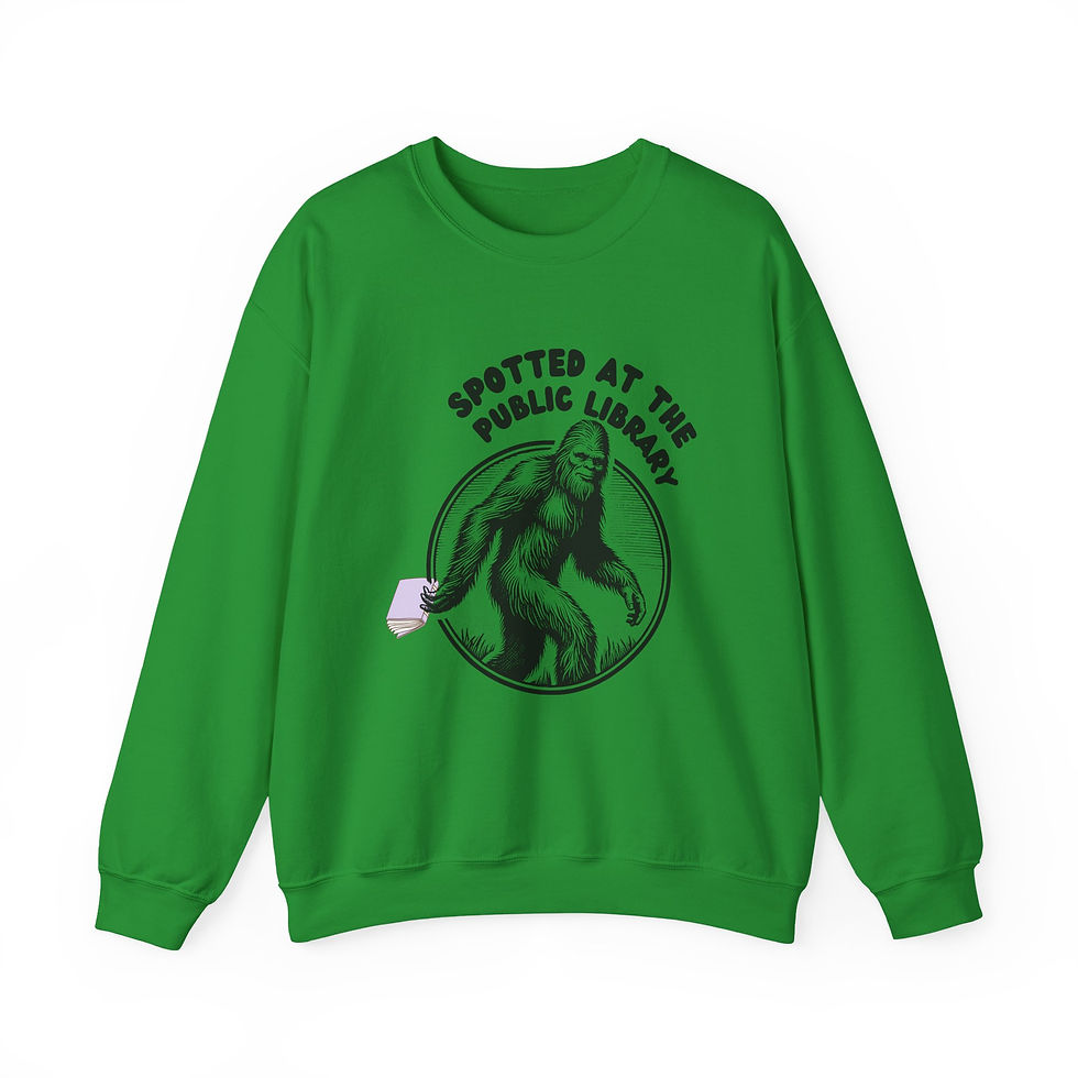 Thumbnail: Spotted at the Public Library Unisex Crewneck Sweatshirt