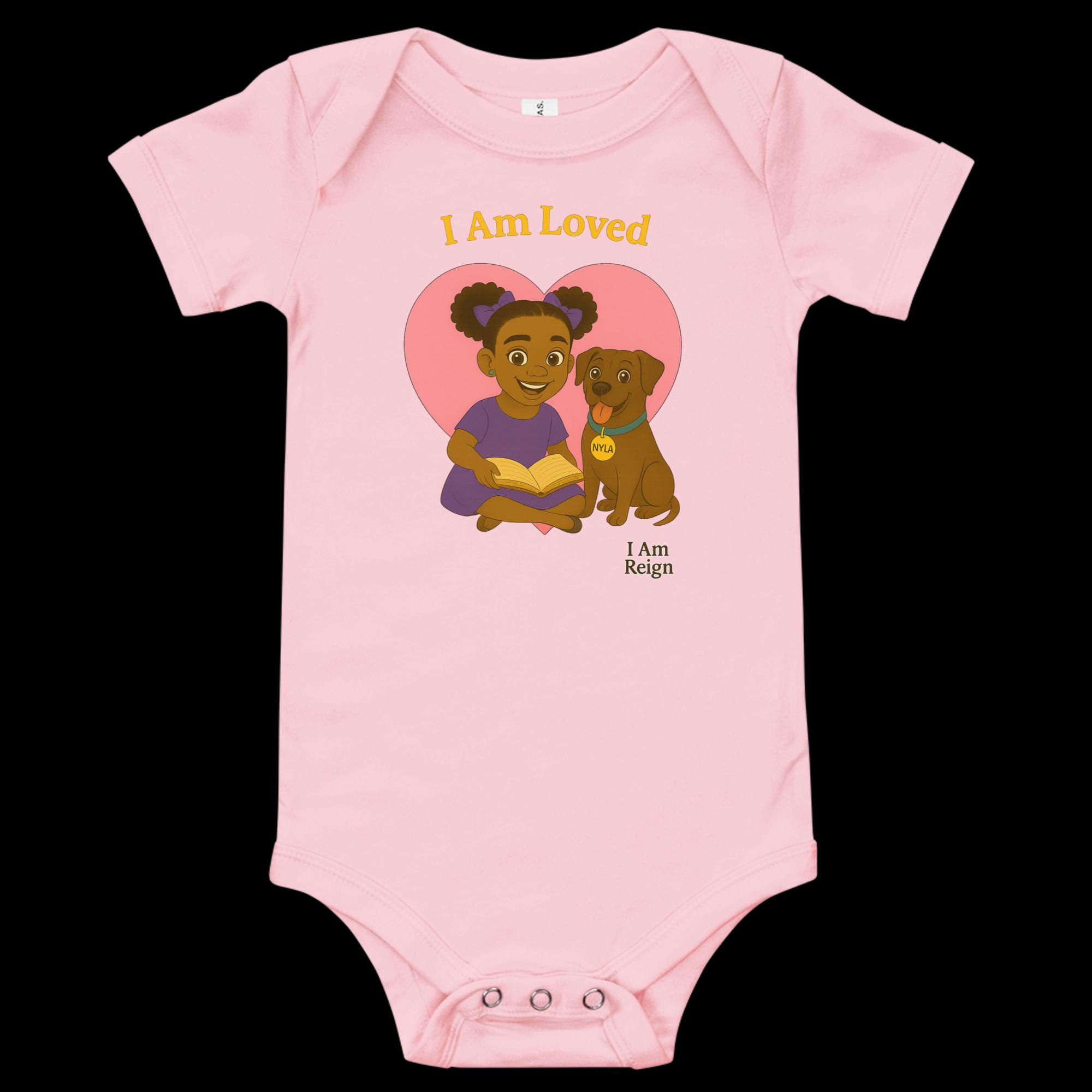 I Am Loved Baby short sleeve onesie