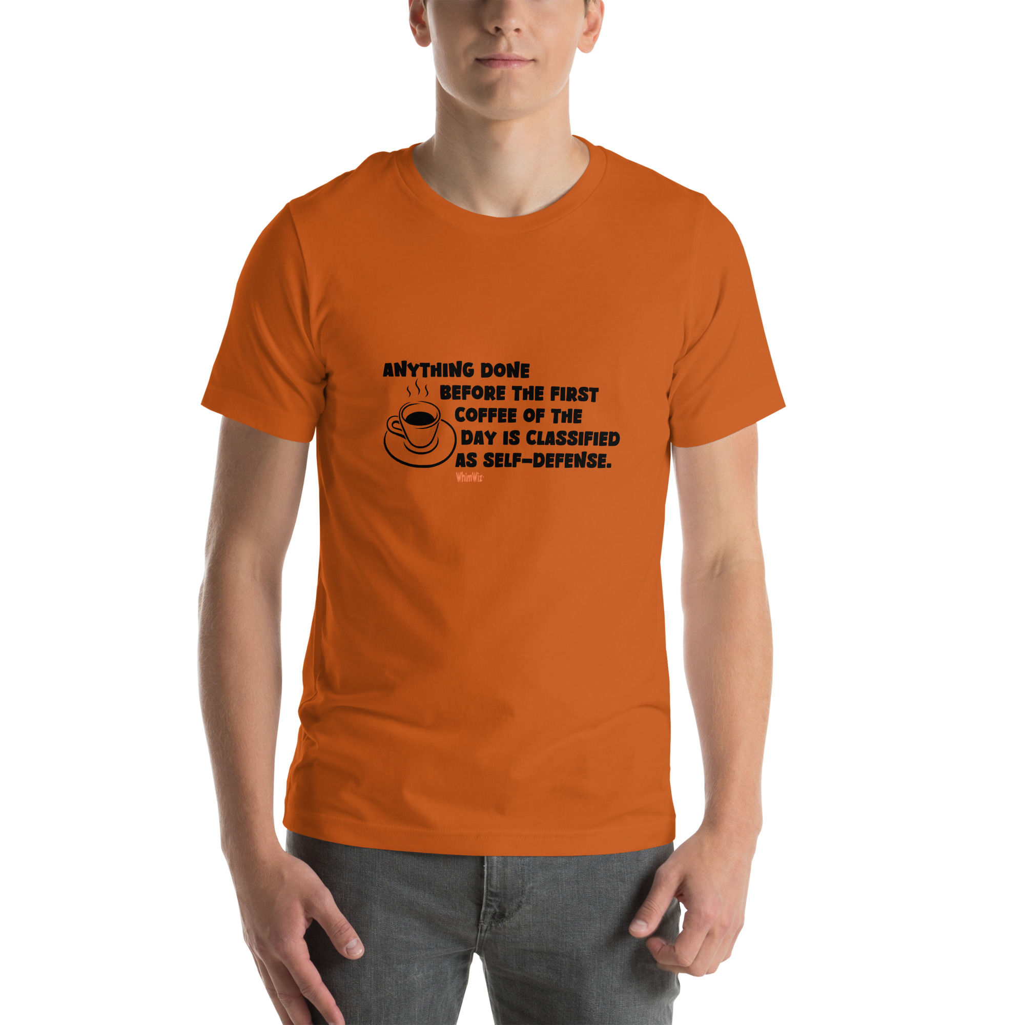 Coffee Self-Defense WhimWiz Unisex t-shirt
