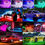 Thumbnail: N Light 6 P Cs Automotive Neon Lights, 79.25 gal Eds, Multi-color R GB-I C D I Y
