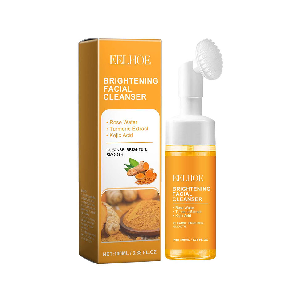 Thumbnail: Turmeric Cleansing Milk Foam Facial Cleanser Cleanses Dirt And Grease Brightens 