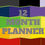 Thumbnail: 12 Month Planner