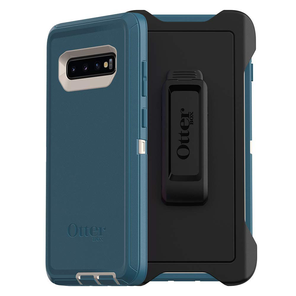 OtterBox Defender Series SCREENLESS Case Case for Galaxy S10+ - Big SUR (Pale...
