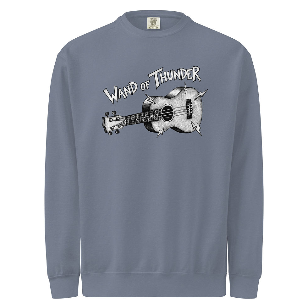 Thumbnail: Unisex garment-dyed sweatshirt