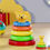 Thumbnail: 1 Set Educational Stacking Toy - Colorful Plastic Sorting and Stacking Blocks, R