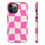 Miniaturbild: Wavy Checkerboard Case – Minimalistische Handyhülle mit welligem Schachbrett