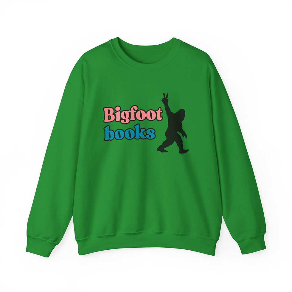 Thumbnail: Bigfoot Books Unisex Crewneck Sweatshirt